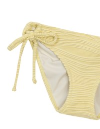 Ripple Textured Adjustable Double Side Tie Bikini Bottoms