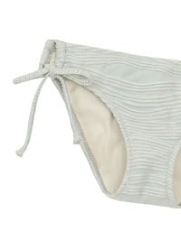 Ripple Textured Adjustable Double Side Tie Bikini Bottoms