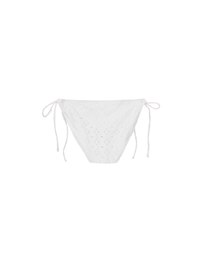 Eyelet Lace Side Tie Bikini Bottoms