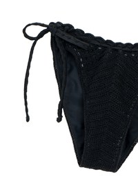 Bohomian Crochet Knit Double Side Tie Bikini Bottoms