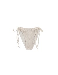 Bohomian Crochet Knit Double Side Tie Bikini Bottoms