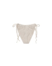 Bohomian Crochet Knit Double Side Tie Bikini Bottoms