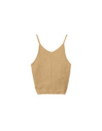 2 Way Cutout Knit Padded Cami Crop Top
