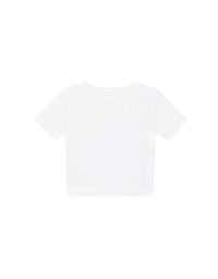 【Lyra & Toby】Printed Lyra Short Sleeve Graphic Cropped Tee