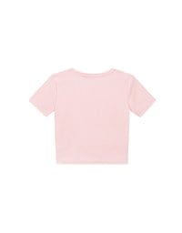 【Lyra & Toby】Printed Lyra Short Sleeve Graphic Cropped Tee