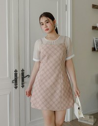Textured Weave Spaghetti Strap Cami Mini Dress