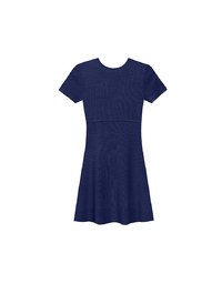 Heart Cut Out Ribbed Knit Fitted Mini Dress