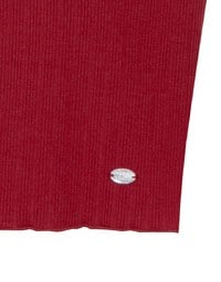 Lace Trimmed Ribbed Spaghetti Strap Padded Tank Top