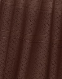 Argyle Textured Knit Flare Maxi Skirt