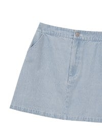 High Waist Fitted Jeans Denim Mini Skirt