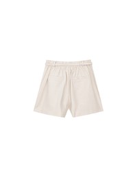 Classic High Waisted Pleated Shorts (with Belt)