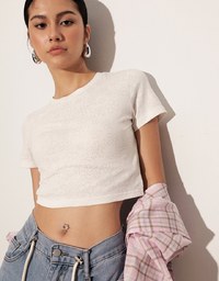High Waist Washed Cargo Wide Leg Jeans Denim Pants with Drawstring Detail