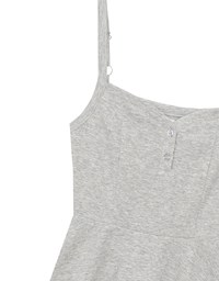 Sweetheart Neckline Flared Mini Dress ( Adjustable Straps)