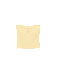 Strapless Sweetheart Neckline Ruched Fitted Tube Bra Top