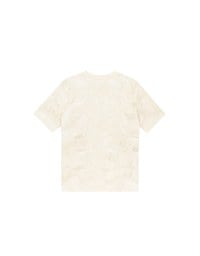 Men’s Cheongsam Floral Jacquard Design Short Sleeve Cheongsam Qipao Shirt with Knot Button Detail