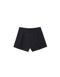 AIRY HOURGLASS Low Rise Plain Fitted Shorts