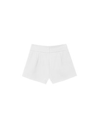 AIRY HOURGLASS Low Rise Plain Fitted Shorts