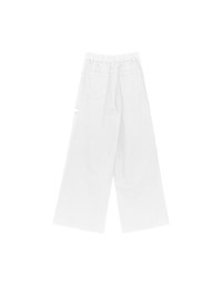 Frayed Hem Wide Leg Jeans Denim Pants with Distressed Detail
