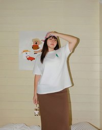 【DINOTAENG】Oversized Graphic T-Shirt