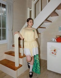 【DINOTAENG】Oversized Graphic T-Shirt