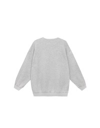 【DINOTAENG】Fluffy Embroidery Graphic Sweatshirt