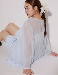 Tiered Ruffle Hem Elastic Waist Mini Skirt