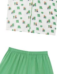 【DINOTAENG】 Printed Loungewear Set