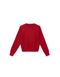 【DINOTAENG】Embroidered Button-Down Knit Cardigan