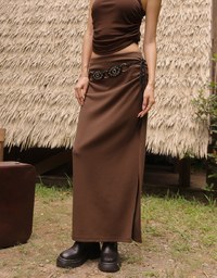 Sheer Mock Neck Sleeveless Tank Top with Side Ruching