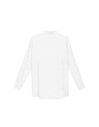 【Stain Resistant】Oversized Pocket Detail Button Down Shirt Blouse