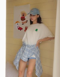【DINOTAENG】Oversized Graphic T-Shirt