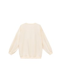 【DINOTAENG】Fluffy Embroidery Graphic Sweatshirt