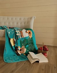 【DINOTAENG】QUOKKA Fleece Throw Blanket