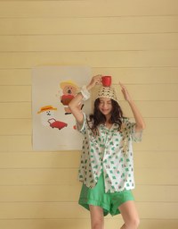 【DINOTAENG】Printed Loungewear Set